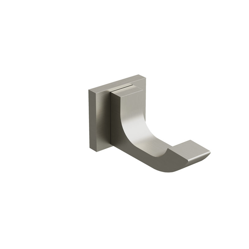 Zendo Robe Hook, Brushed Nickel