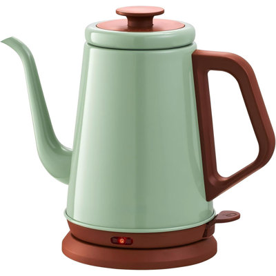 100% Stainless Steel BPA‑Free Gooseneck Electric Kettle, Classic For Pour‑Over Coffee And Tea.