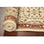 Tapis de couloir beige en laine noué à la main de conception unique 2 pi 8 po x 20 pi 2 po New Age