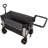 Multi-Functional Push-Pull Folding Wagon Cart With Rotating Handle & 360° All-Terrain Wheels – Heavy-Duty, Adjustable Design, Large Capacity For Transport, Groceries, And Outdoor Use-113640583