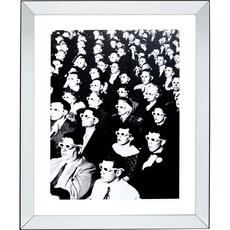 Framed picture Audience 85x105cm