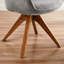 Upholstered Swivel Armchair-328588118
