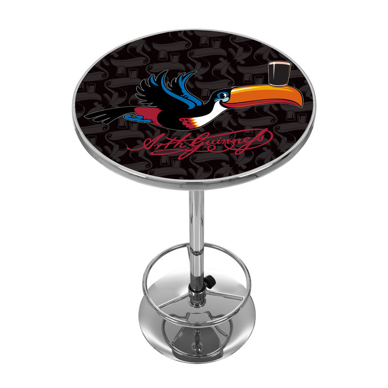 Round Metal Base Dining Table