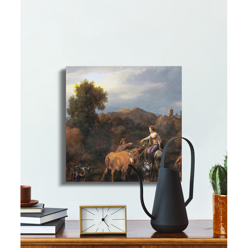 Mickens Wrapped Canvas Print Set, 20x20