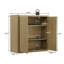 Buffet 2 portes avec tablettes réglables l 34,6 po Cesiro-9543303-31390574