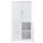 Tall And Wide Storage Cabinet With Doors For Bathroom/Office, Three Drawers, Adjustable Shelves, And Anti-Tipping Device-959931424