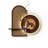 Brown Modern Sandstone Wall art-1437578623