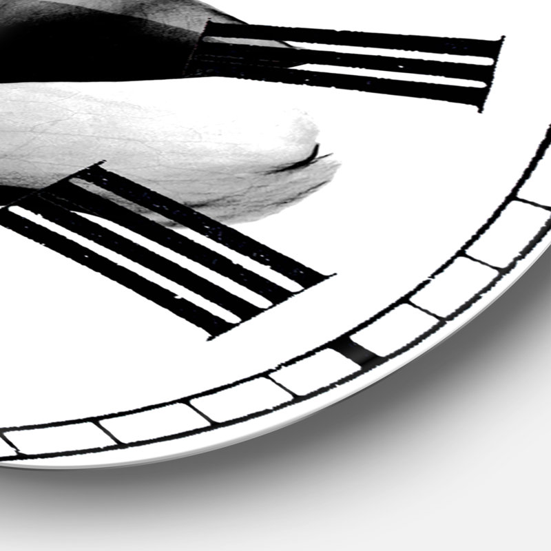 Horloge murale Magnolia, Surdimensionné