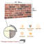 Ahaana 3D Faux Brick Wall Panels – 9-Pack Lightweight Styrofoam Tiles, 100x50cm, Tool-Free DIY Installation for Indoor & Outdoor Feature Walls-1475049208