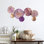 Accessoire mural décoratif en métal peint à la main, 29,1 po x 15 po | Fabrication 100% métal, épaisseur: 0,06 po | Variations de couleurs uniques, légères à 3,1 lb | Conception facile à suspendre au mur pour la décoration intérieure