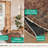 Machine Washable Non-Slip - Terracotta / Mustard Traditional Rug-1396978546