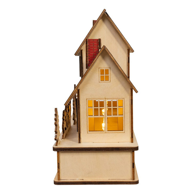 Maison lumineuse de Noël Kurt Adler
