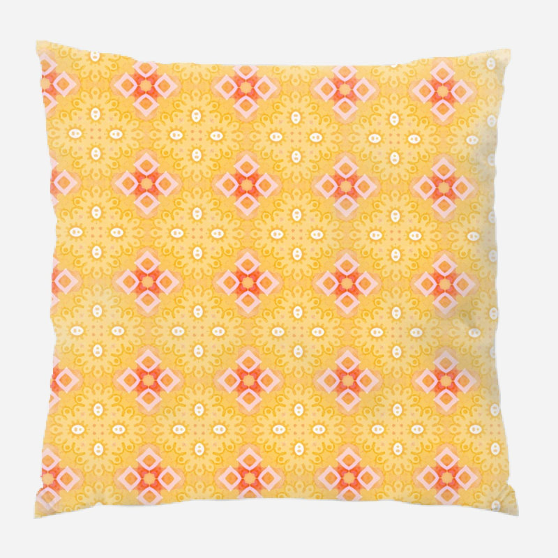 Coussin décoratif transparent Poisson, Microsuède, Intérieur