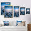 Coucher de soleil sur la mer IV - reproduction d'art sur toile-647218372-647218369