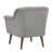 31.5"W Steel Gray Woven Fabric Oversized Armchair-514352776