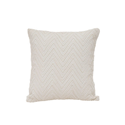  Coussin carré en fibre tissée - 20 po x 20 po