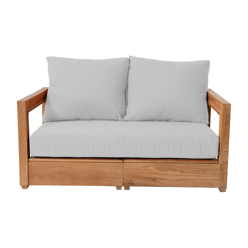 Armillia Outdoor 2 - Seat Loveseat, Natural