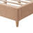 Jodiel Arched Boucle Upholstered Bed Frame-109473074-119008453