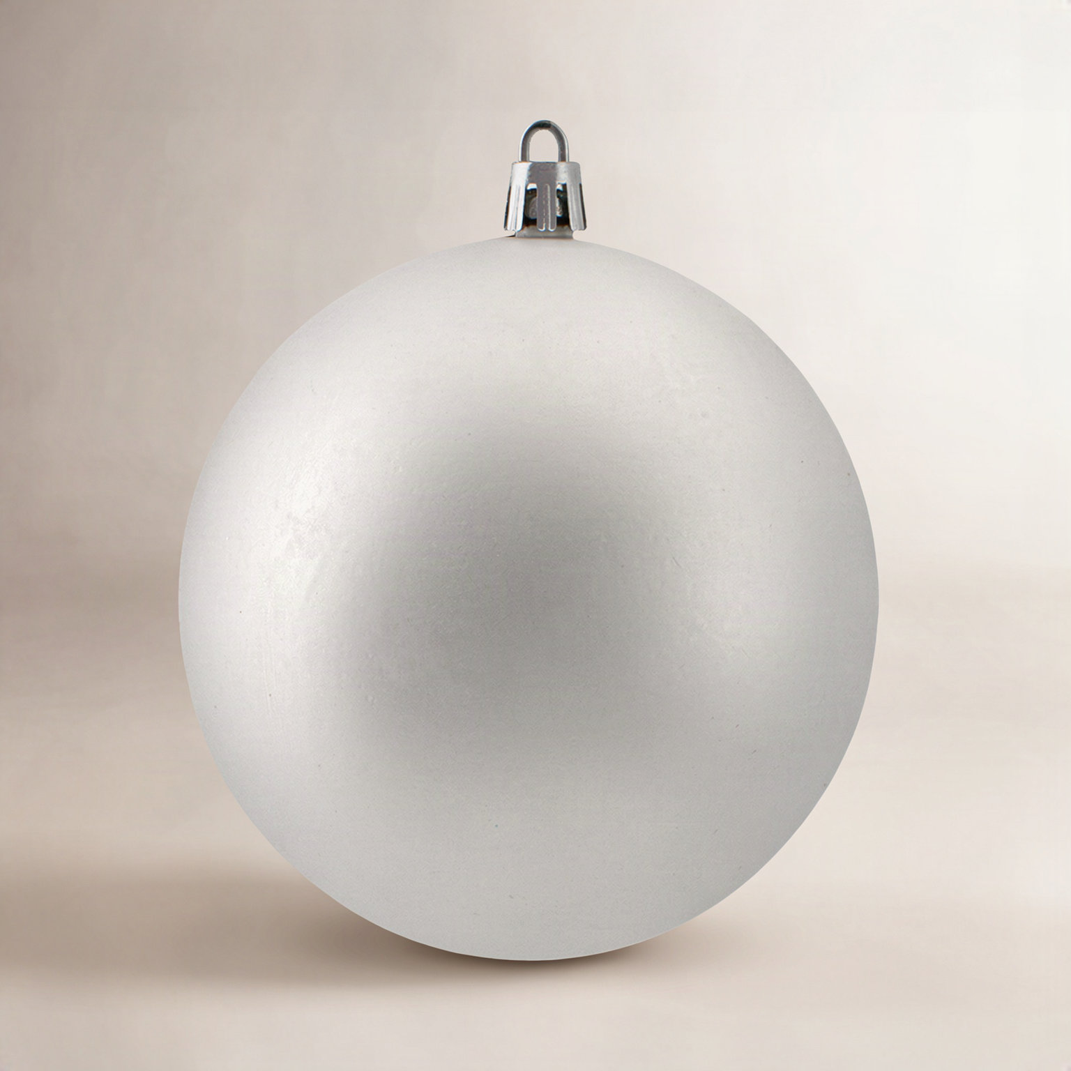 4" Shatterproof Bauble, Red