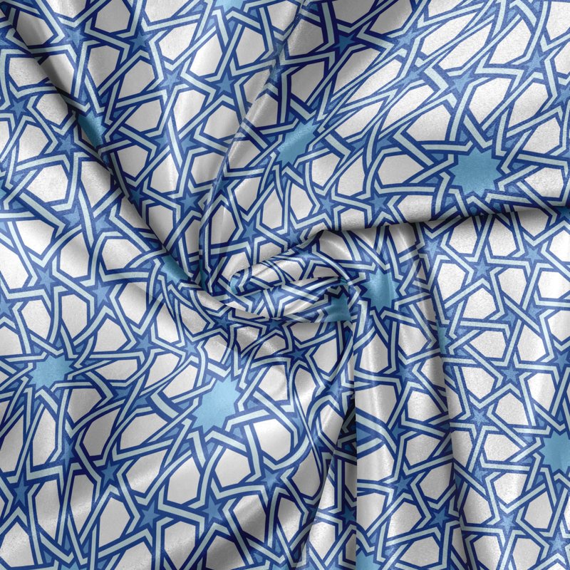 Polyester Semi Sheer Curtain/Drape Pair