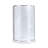 Breeze 44 in. L x 44 in. W x 76.18 in. H Round Corner Shower Kit in Chrome, Clear Sliding Door, Walls and Pan-2037911794