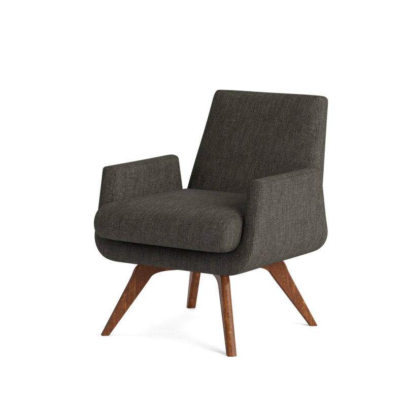 Loyd Accent Chair, Performance Weave - Onyx