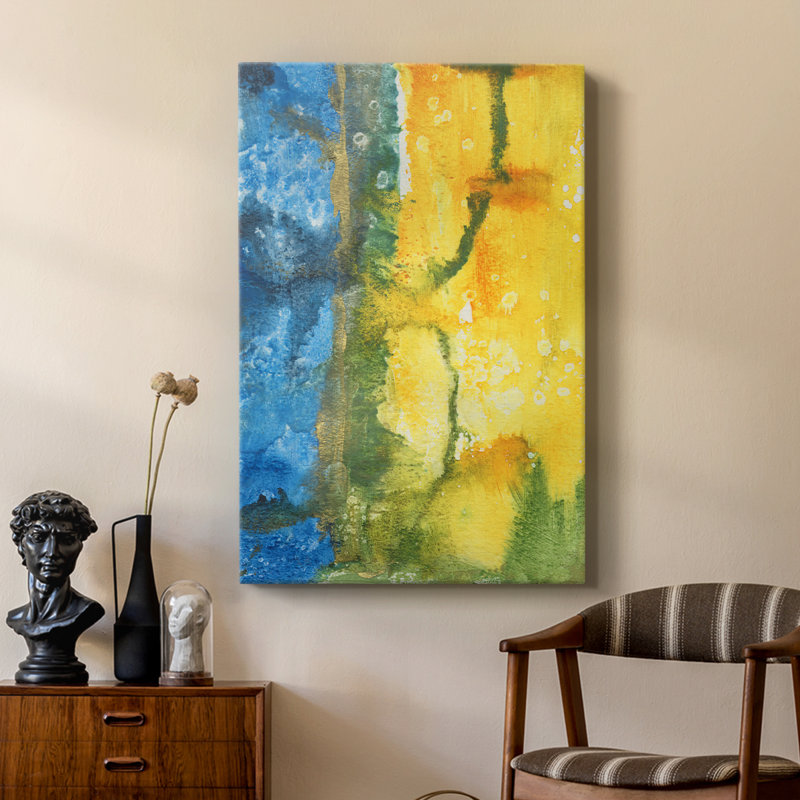 Aquatic Energy I - Gallery Cavas, H 12 po x l 8 po