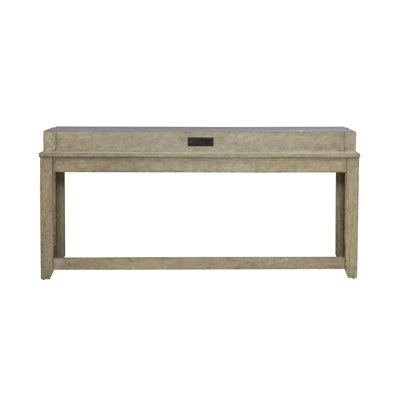 Shimeck Console Bar Table w/ Charging Station