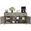Buffet 57,9 "avec 3 tiroirs, tablette réglable-1534469009
