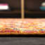 Tapis orange / bleu Dercyn-241034093
