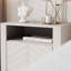 54 cm W Bedside Table-210672970