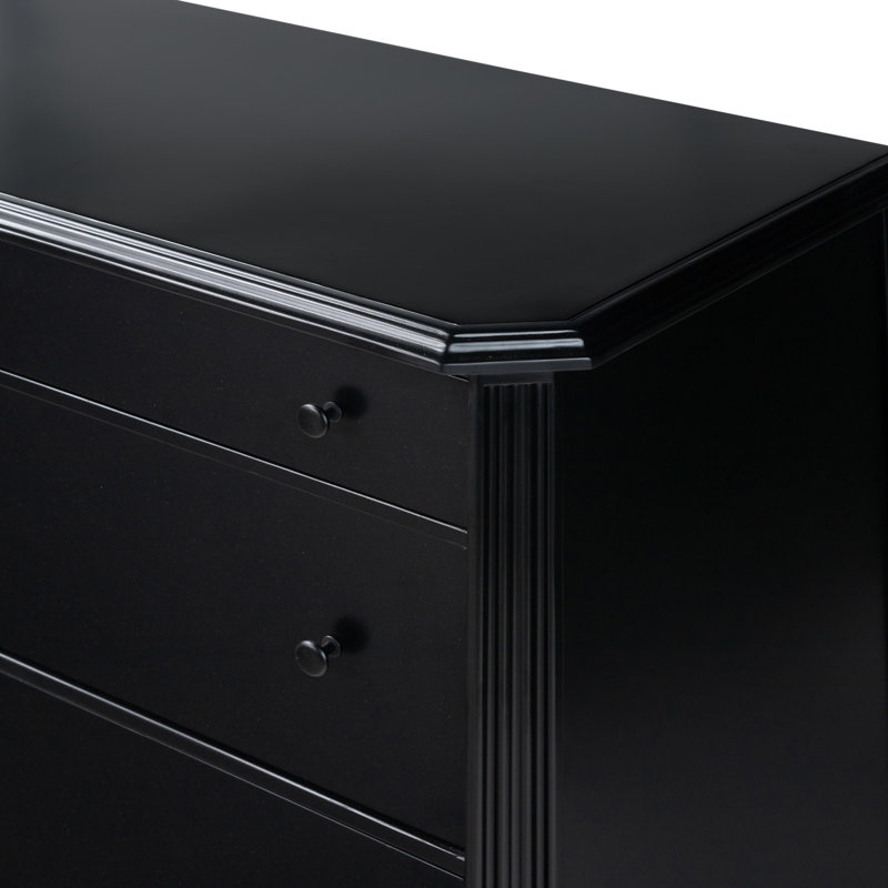 Lendon 6 Drawer Dresser-Black