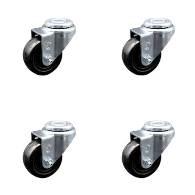 Hard Rubber Caster