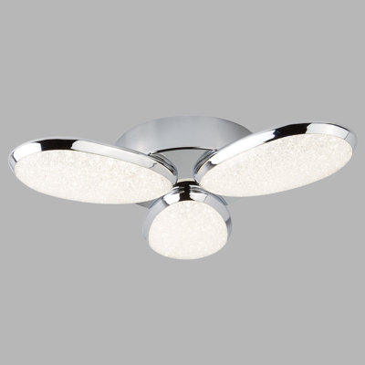 Suzette Acrylic LED Flush Mount
