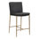 Uttermost Ascend Charcoal Counter Stool