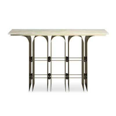 Nexus 56.5'' Stone Top Console Table