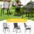 Demaya Round Outdoor Bistro Table Yes , 31 " W 31 " D
