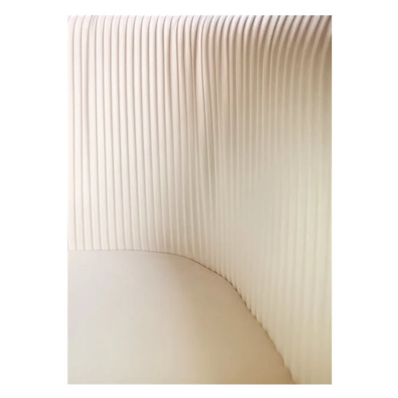 Chaise de salle à manger en velours