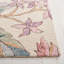 Tapis floral en coton touffeté à la main Jardin Ivoire / Rose-93744156