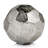 Akram 4" Silver Rough Hewn Faceted Sphere