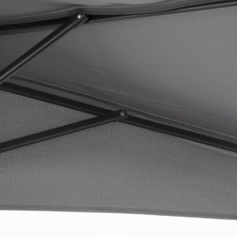 293cm Market Parasol, Grey
