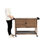 Versatile Outdoor Cart With Towel Holder And Weather- Steel - Brown Bottle Opener Stainless