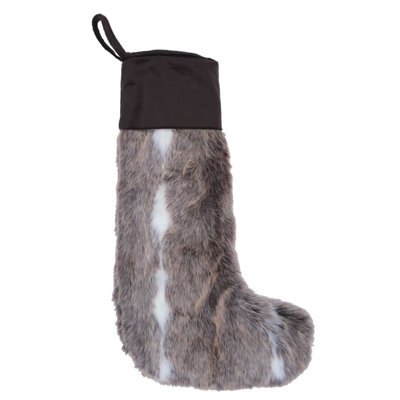 Chaussette de noël vison snow