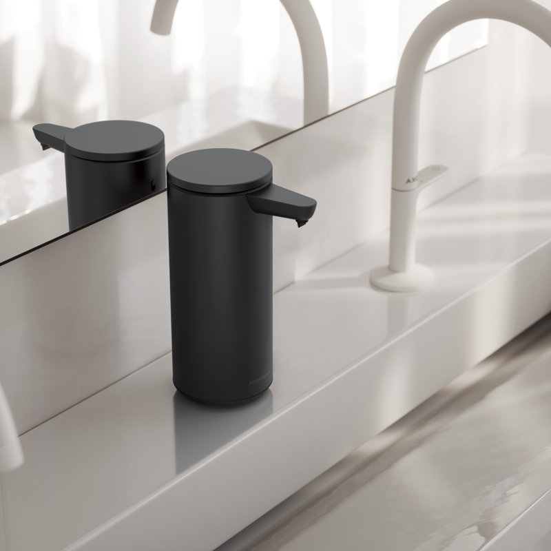 Simplehuman 266ml Rechargeable Sensor Soap Pump Dispenser, Matte Black