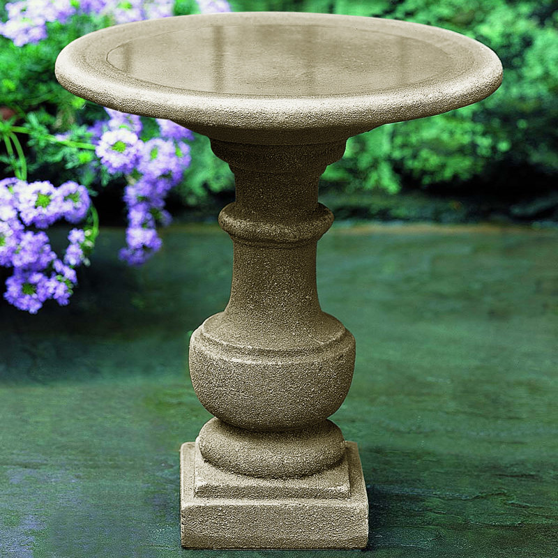 Siena Birdbath, Graystone
