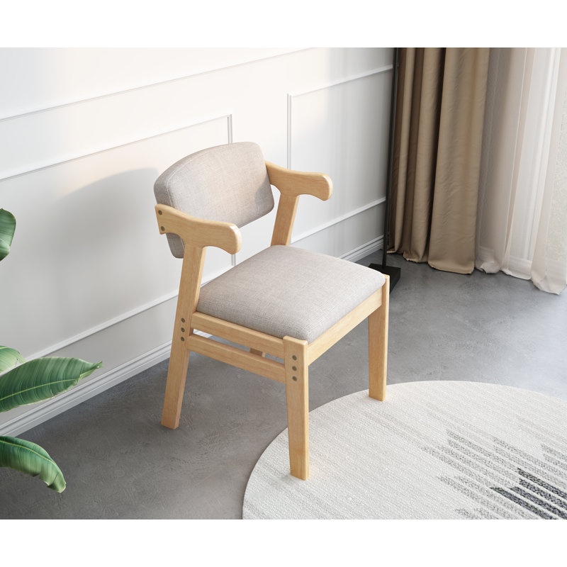Bouirou Children's Chair with Ottoman, Nature