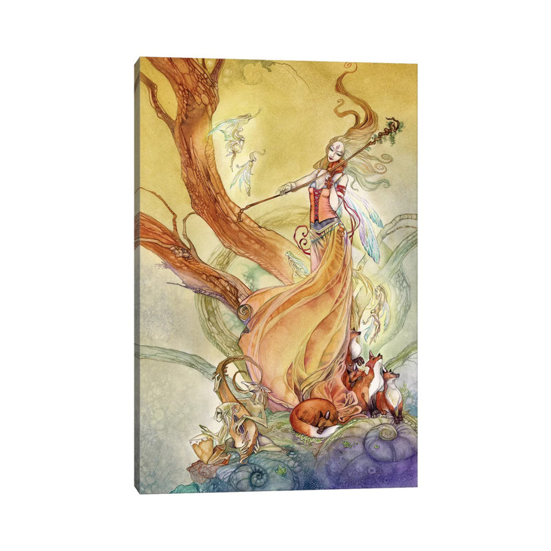Music by Stephanie Law - Print on Canvas, Wrapped Canvas, 20.32 cm H x 30.48 cm W