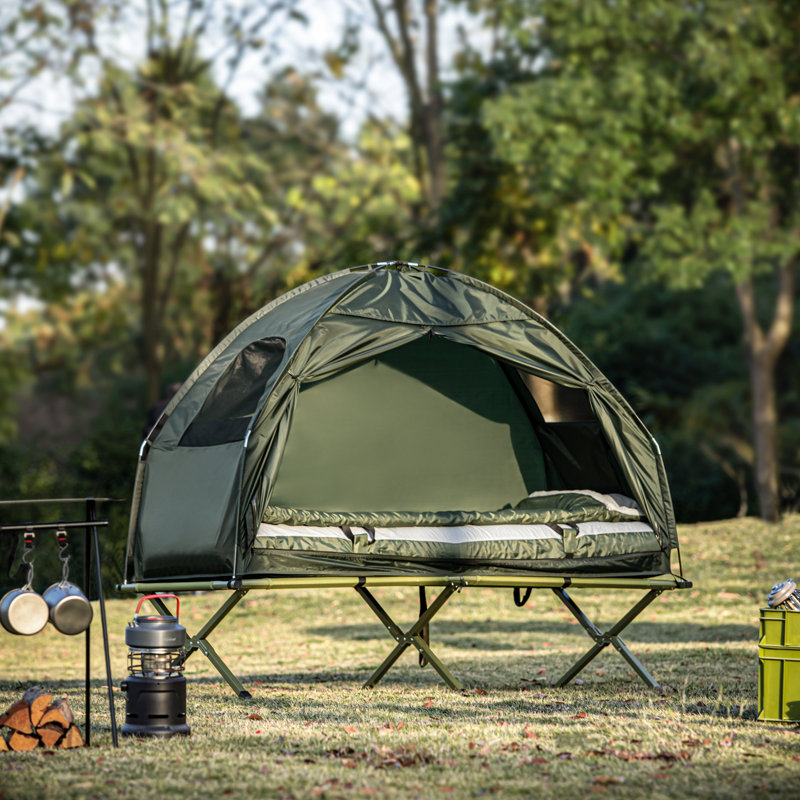 Grenelle 1 Person Tent with Carry Bag, Green