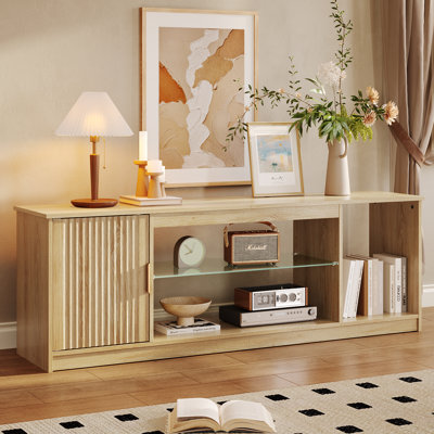Meuble télé 57 po avec tablettes réglables Labelle Labelle
