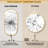 Oval Bathroom Mirror Wall Mounted Metal Frame Vanity Hang Vertically & Horizontally Decor-485755221